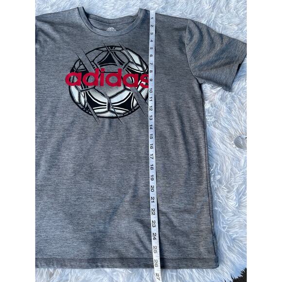 NWOT ADIDAS Training T-shirt Knitted Unisex Sz XL  (18-20) NWOT - Picture 3 of 7